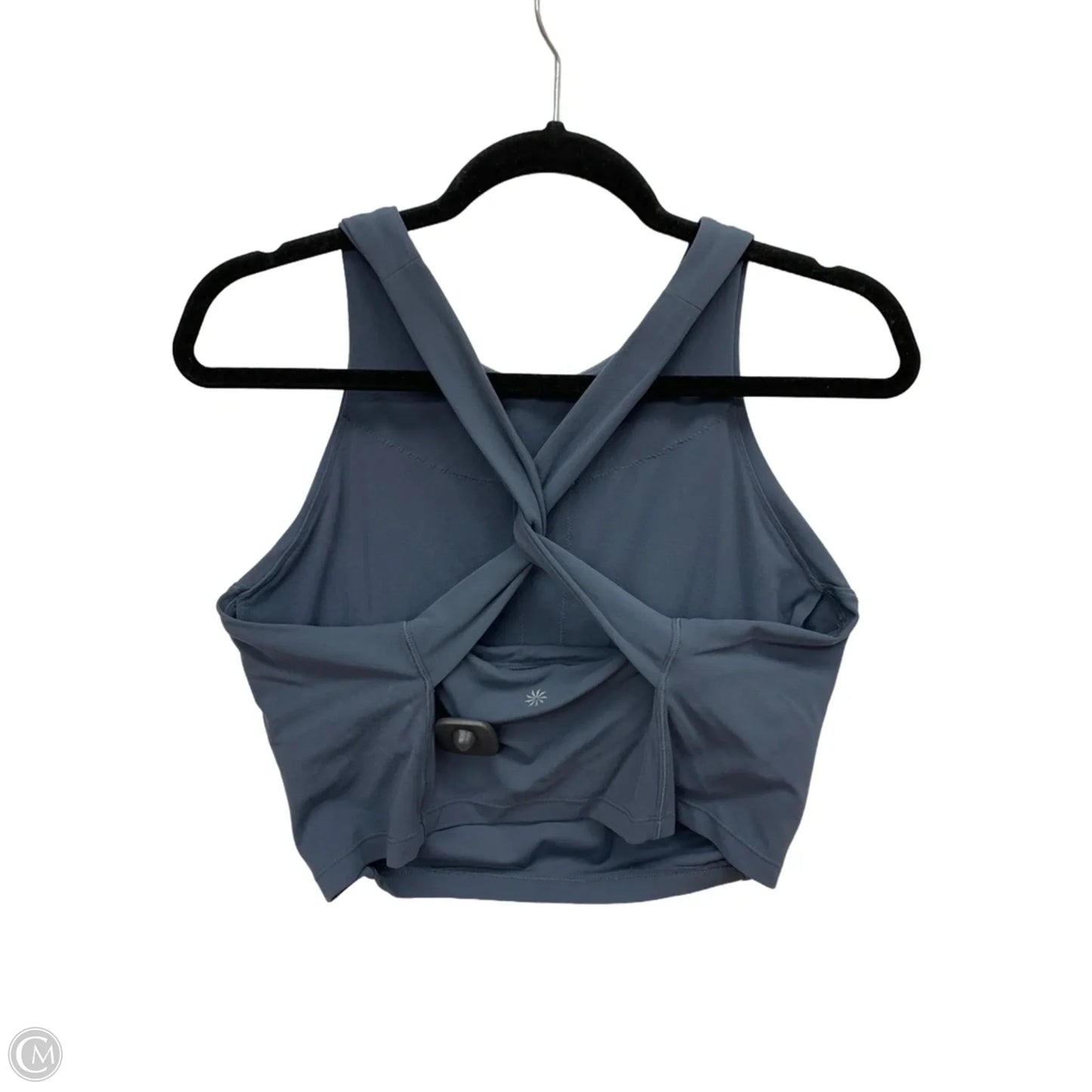 Athletic Bra By Athleta In Grey, Size: Xl