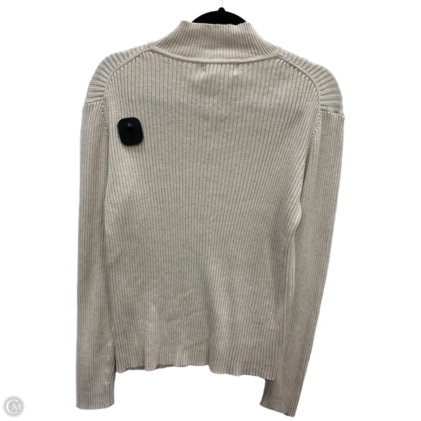 Sweater By Croft And Barrow In Cream, Size: Xl