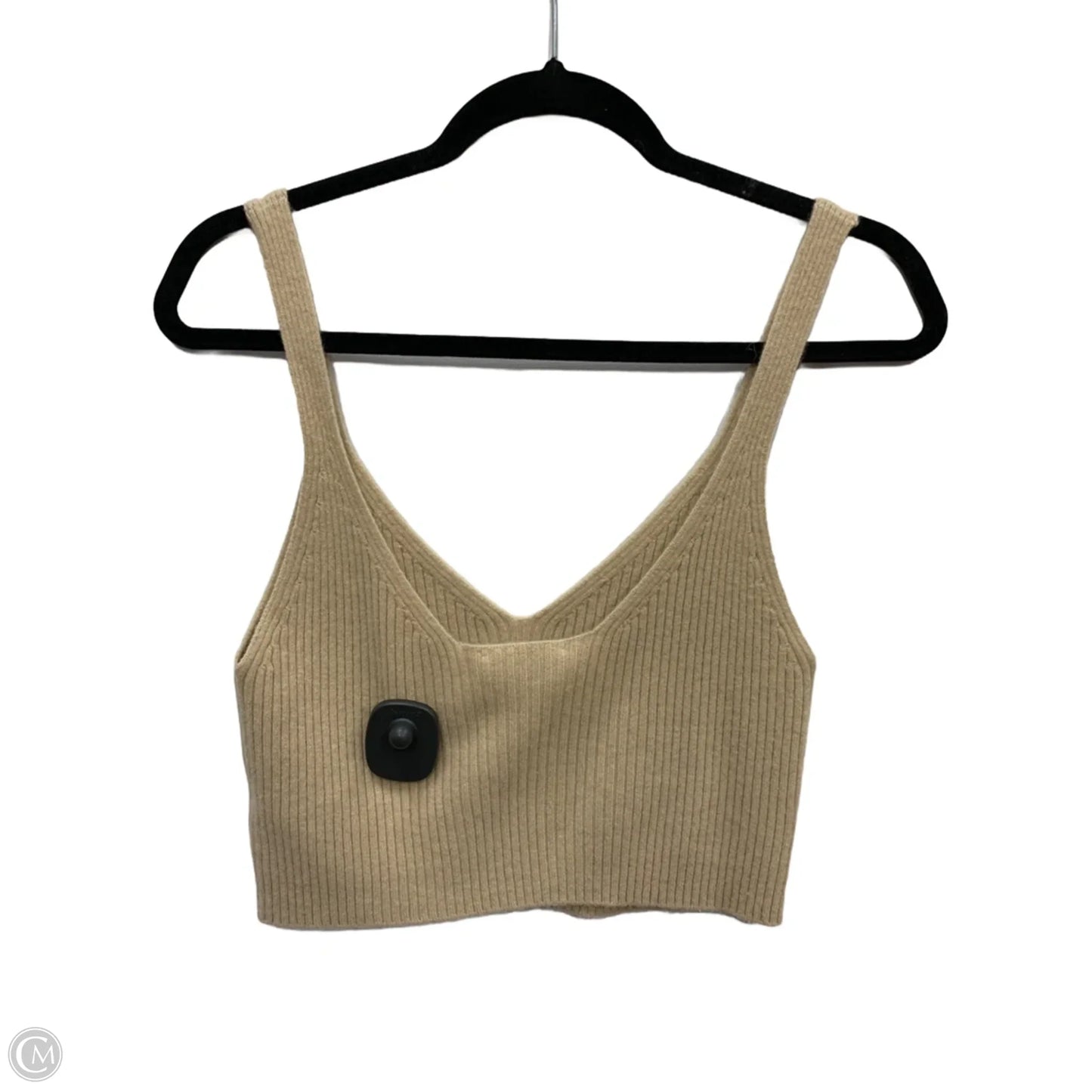 Tank Top By Lilly Silk In Tan, Size: S