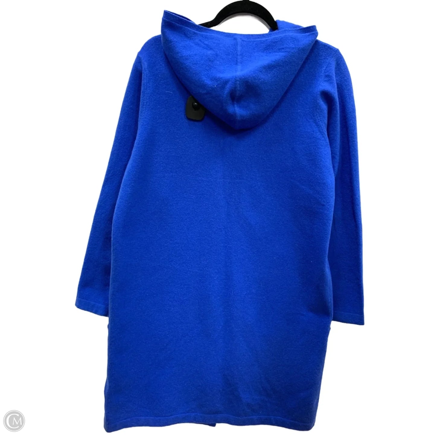 Sweater Cardigan By Per Se In Blue, Size: L