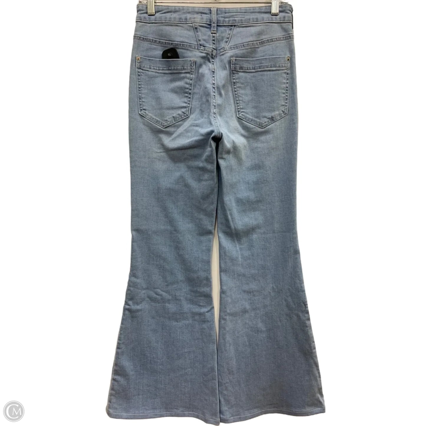 Jeans Flared By Pilcro In Blue Denim, Size: 4