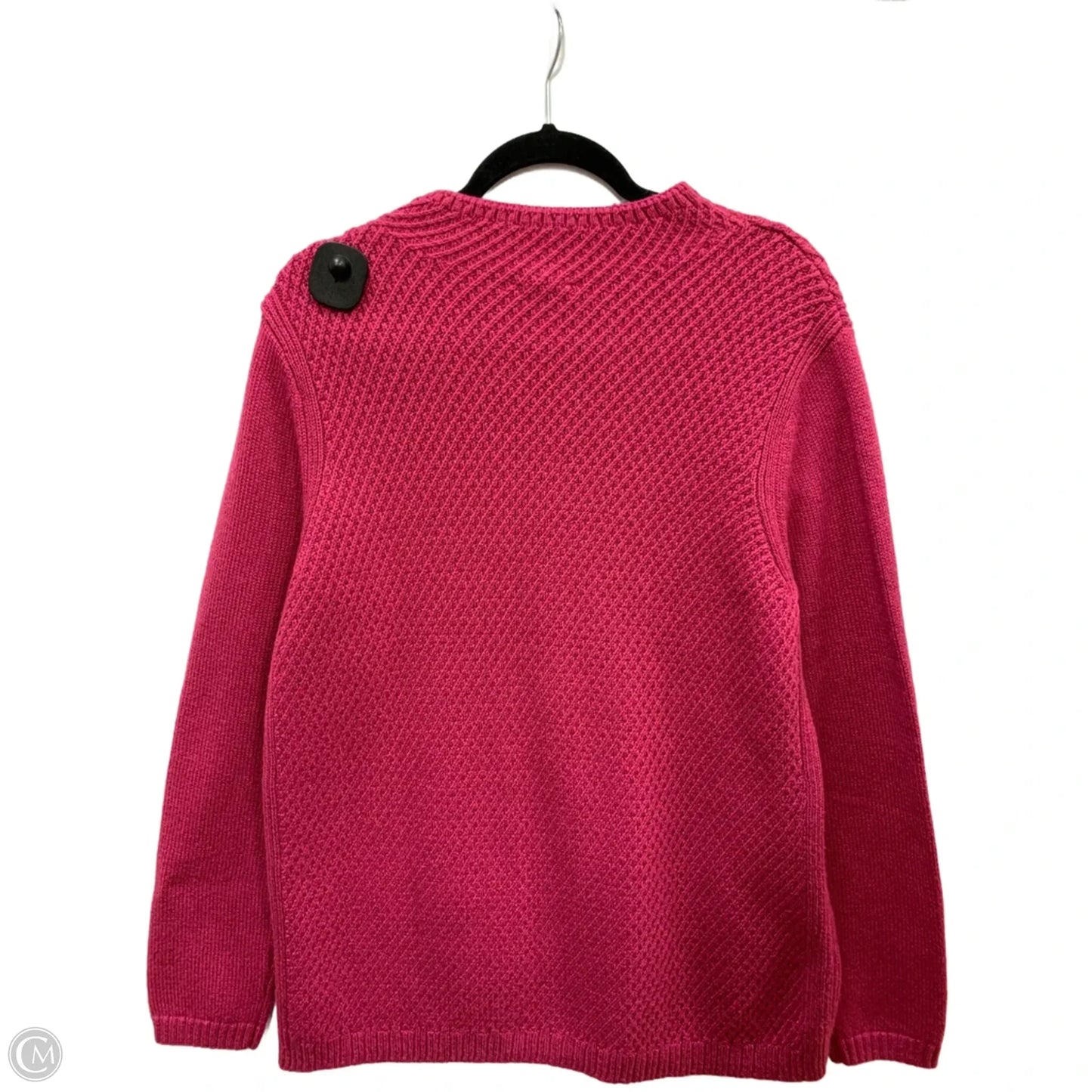 Sweater By Talbots In Pink, Size: L