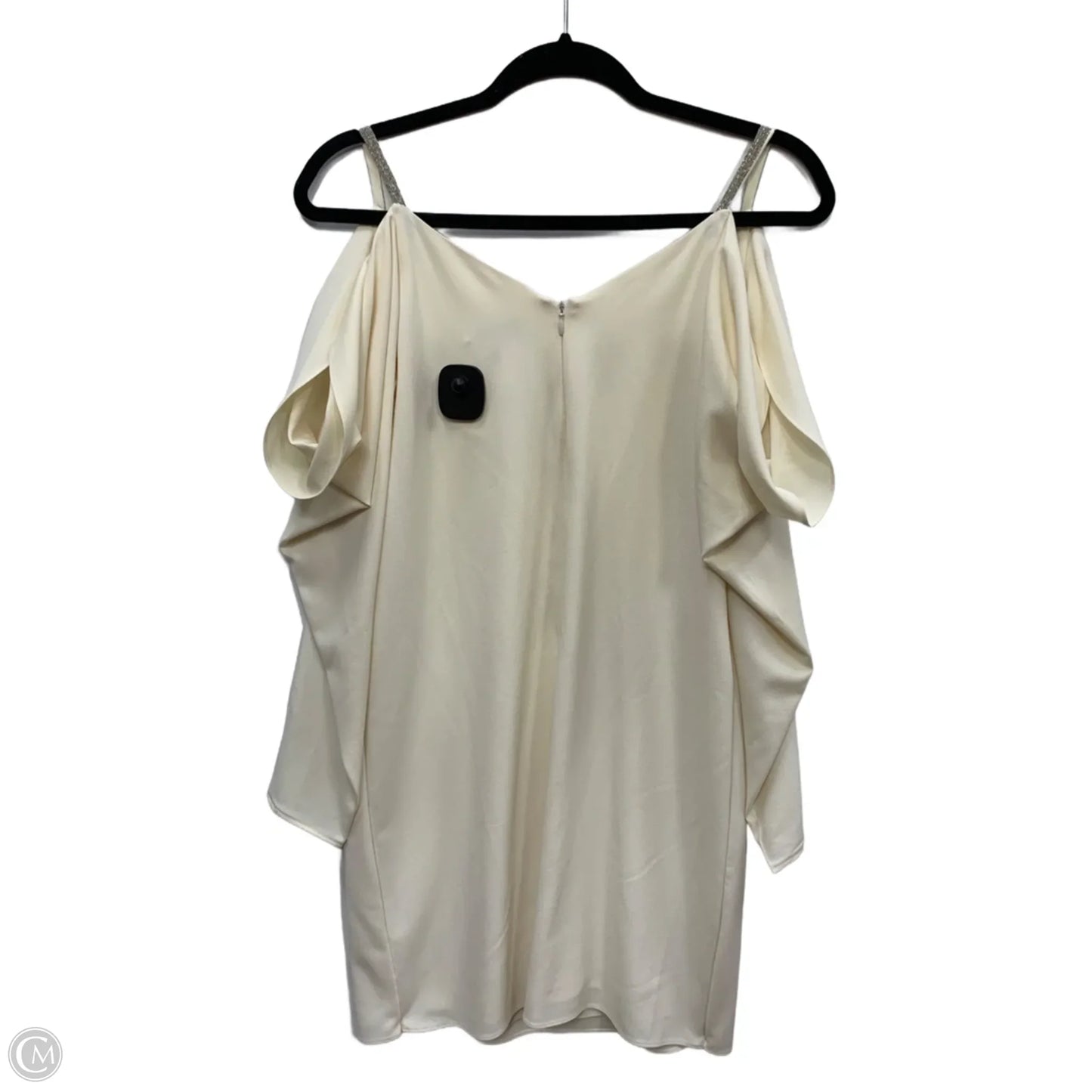 Dress Designer By Halston In Cream, Size: 4