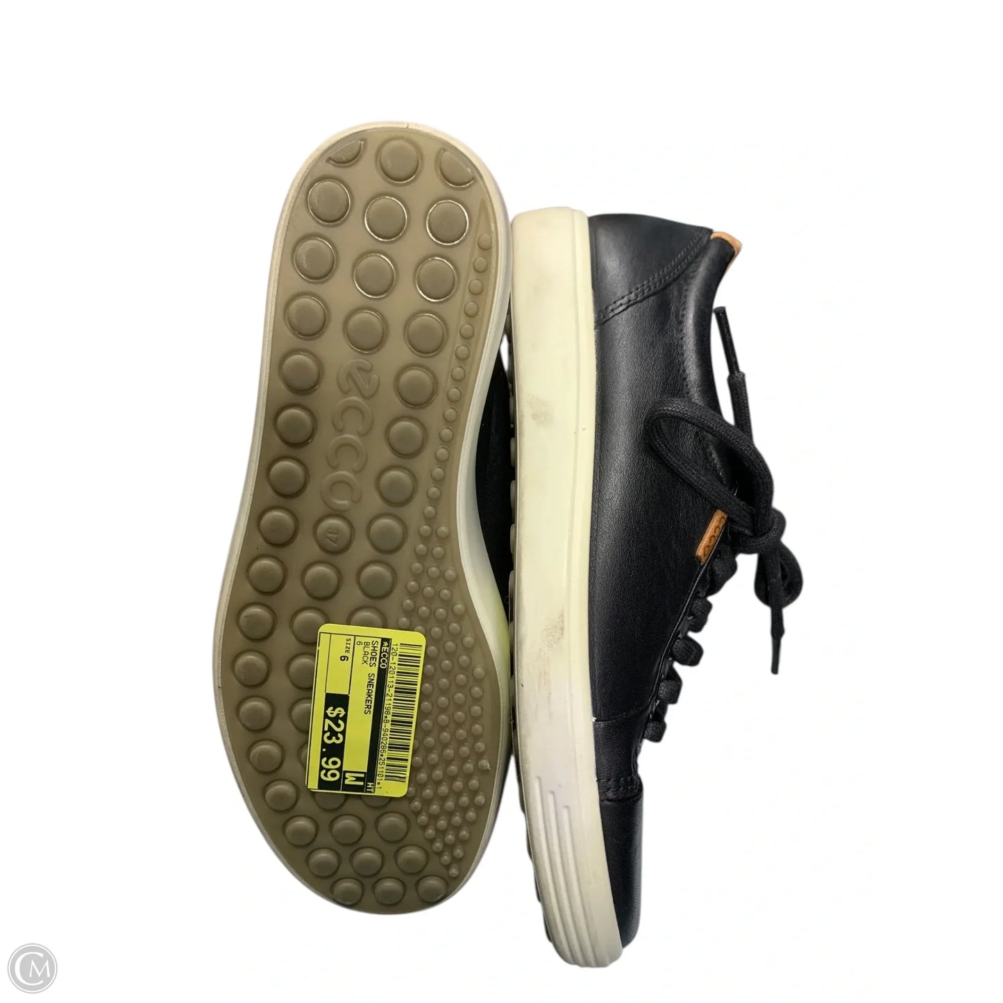 Shoes Sneakers By Ecco In Black, Size: 6