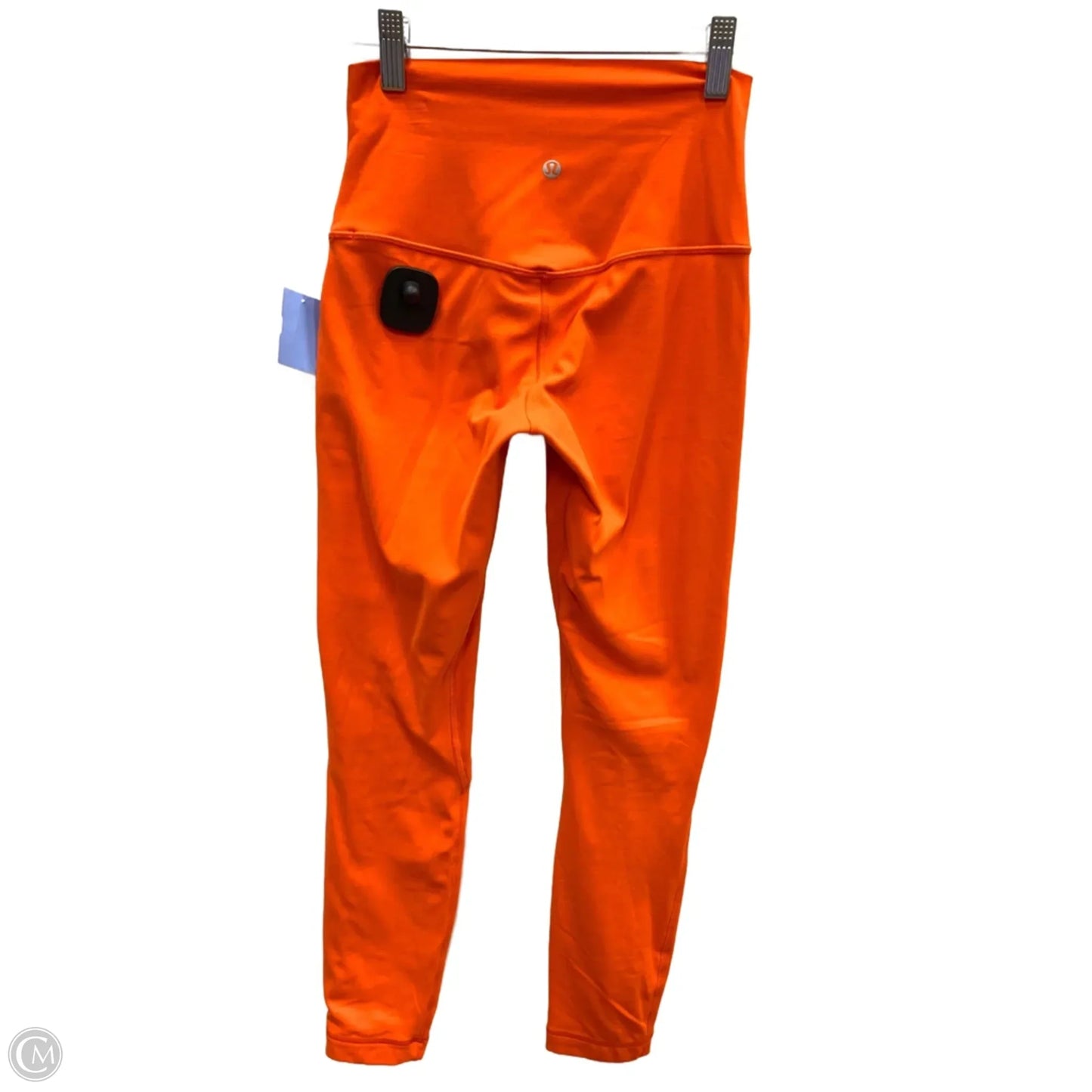 Athletic Leggings By Lululemon In Orange, Size: 4