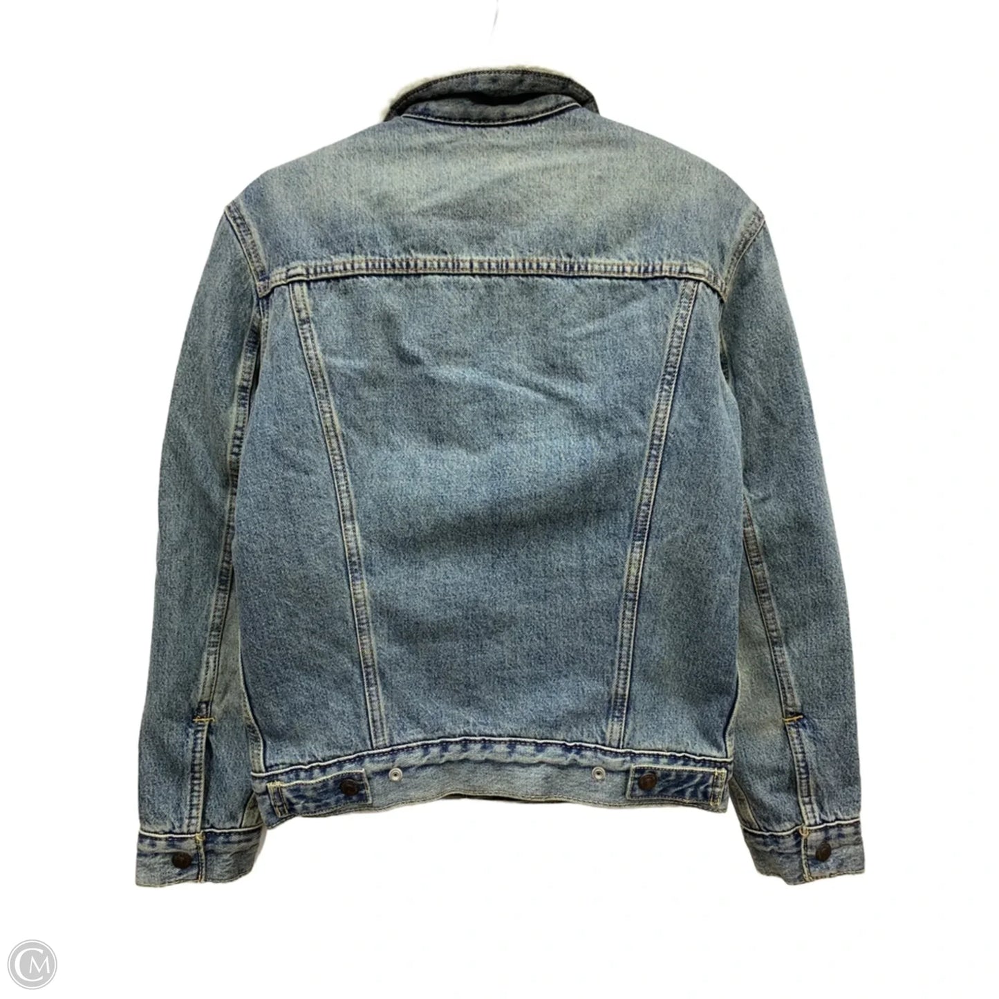 Jacket Denim By Levis In Blue Denim, Size: Xs