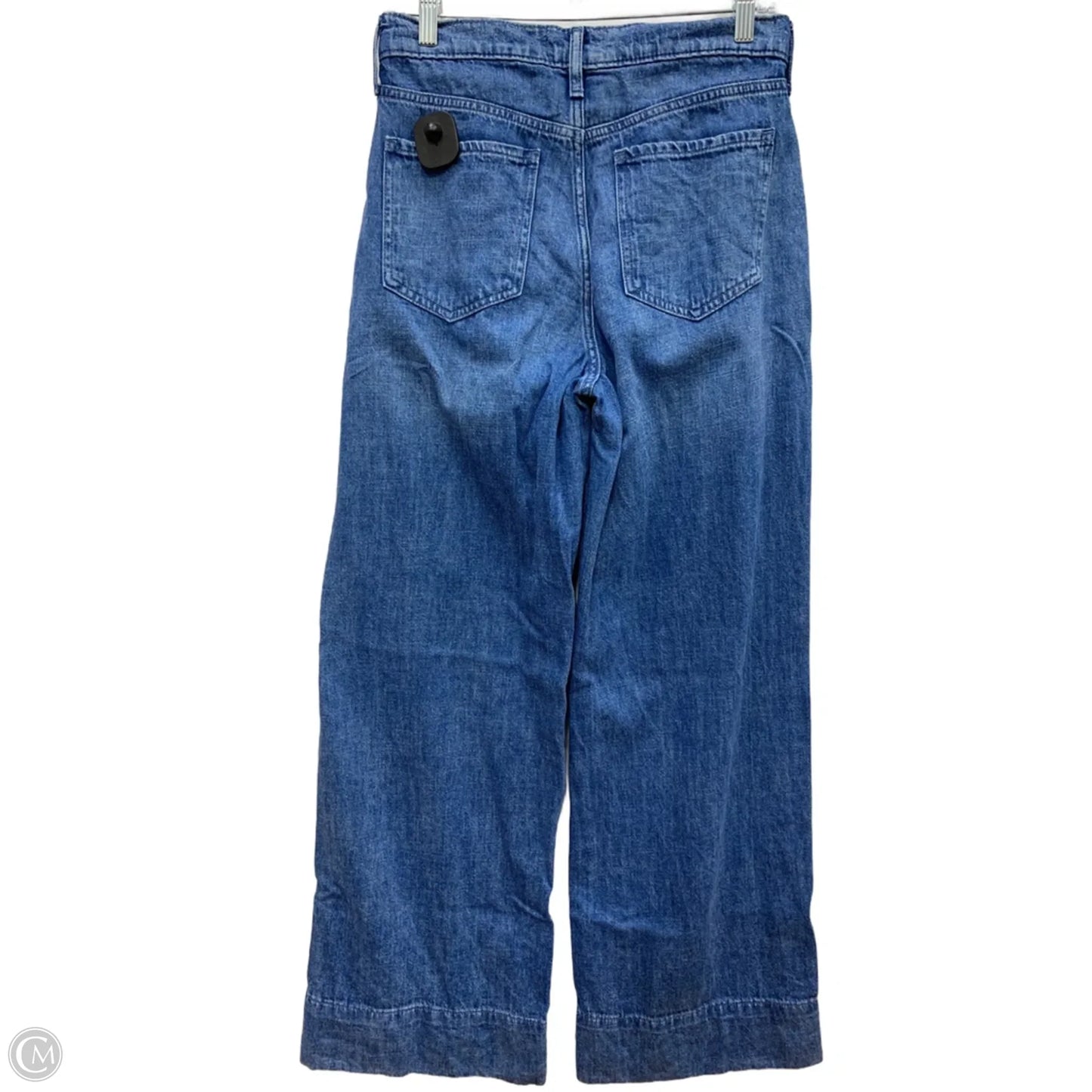 Jeans Wide Leg By Gap In Blue Denim, Size: 6