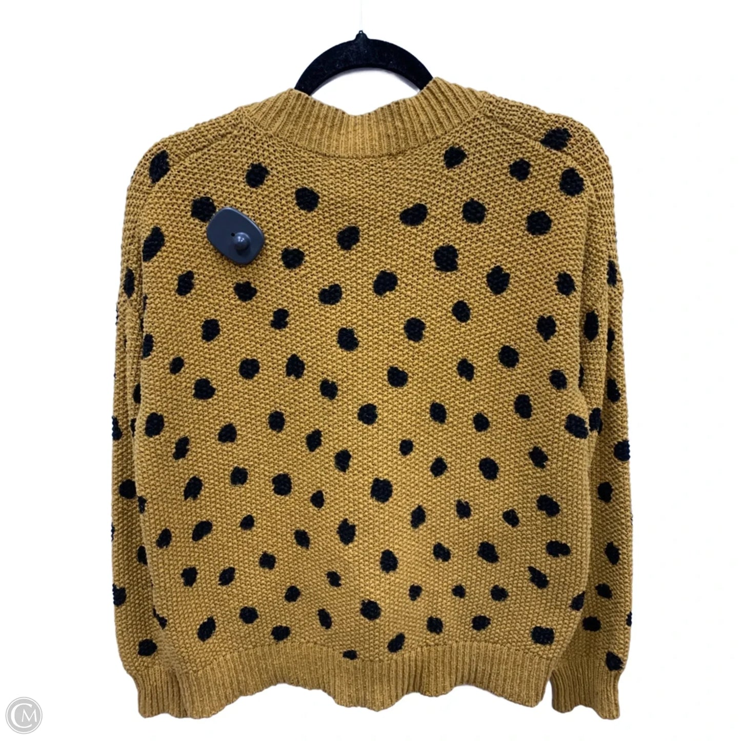 Sweater Cardigan By Madewell In Yellow, Size: Xxs