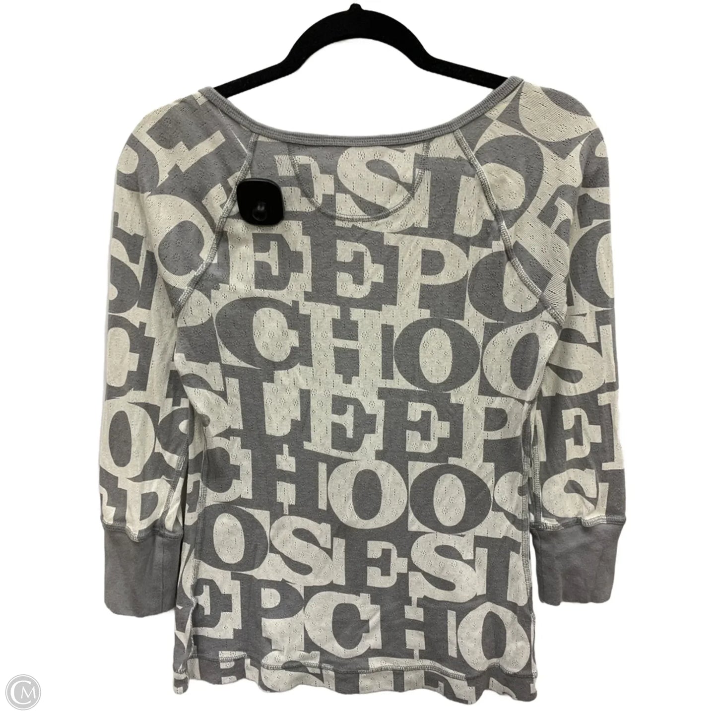 Top Long Sleeve By Juicy Couture In Grey, Size: M