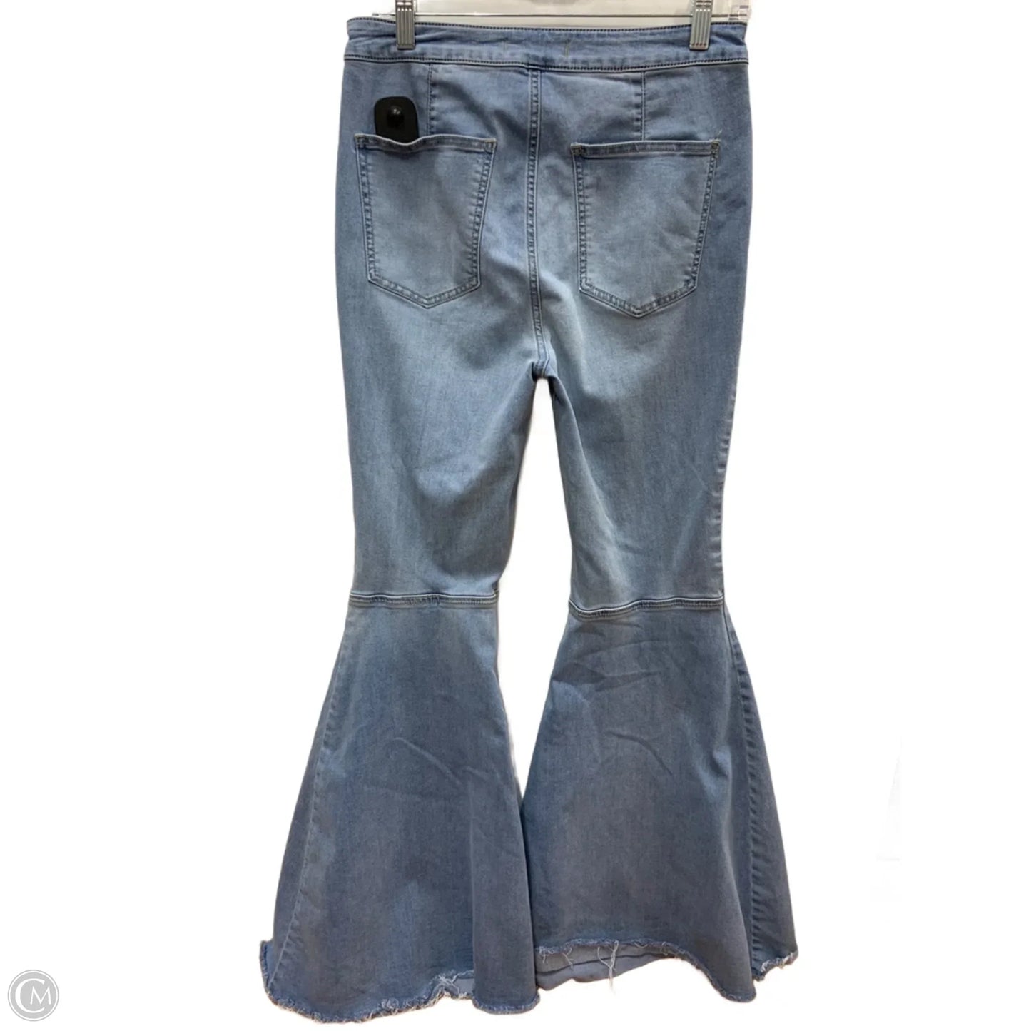 Jeans Boot Cut By Free People In Blue Denim, Size: 8