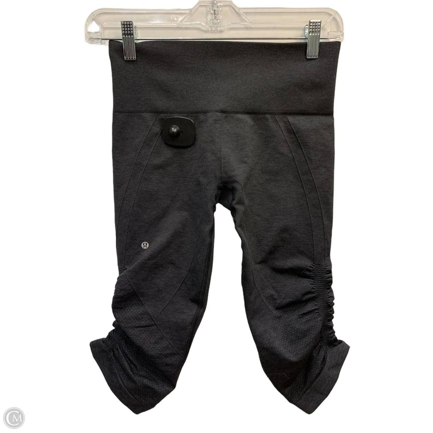 Athletic Leggings Capris By Lululemon In Grey, Size: 6
