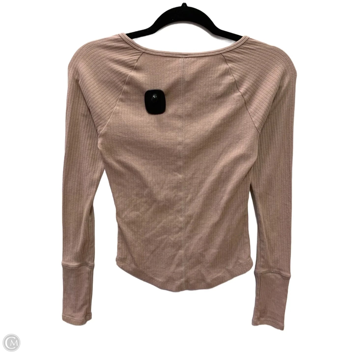 Top Long Sleeve By Free People In Tan, Size: S