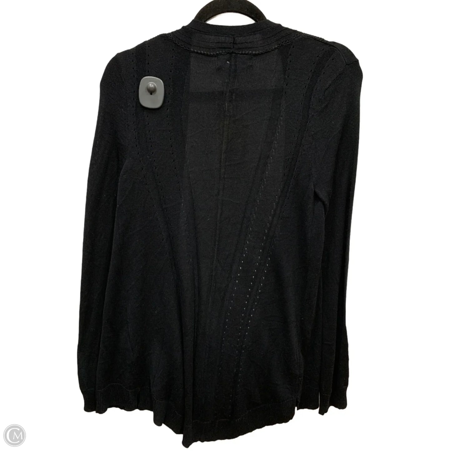 Cardigan By Clothes Mentor In Black, Size: L
