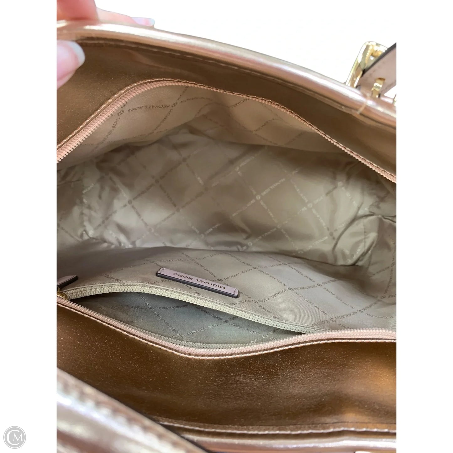 Handbag Designer By Michael Kors, Size: Large