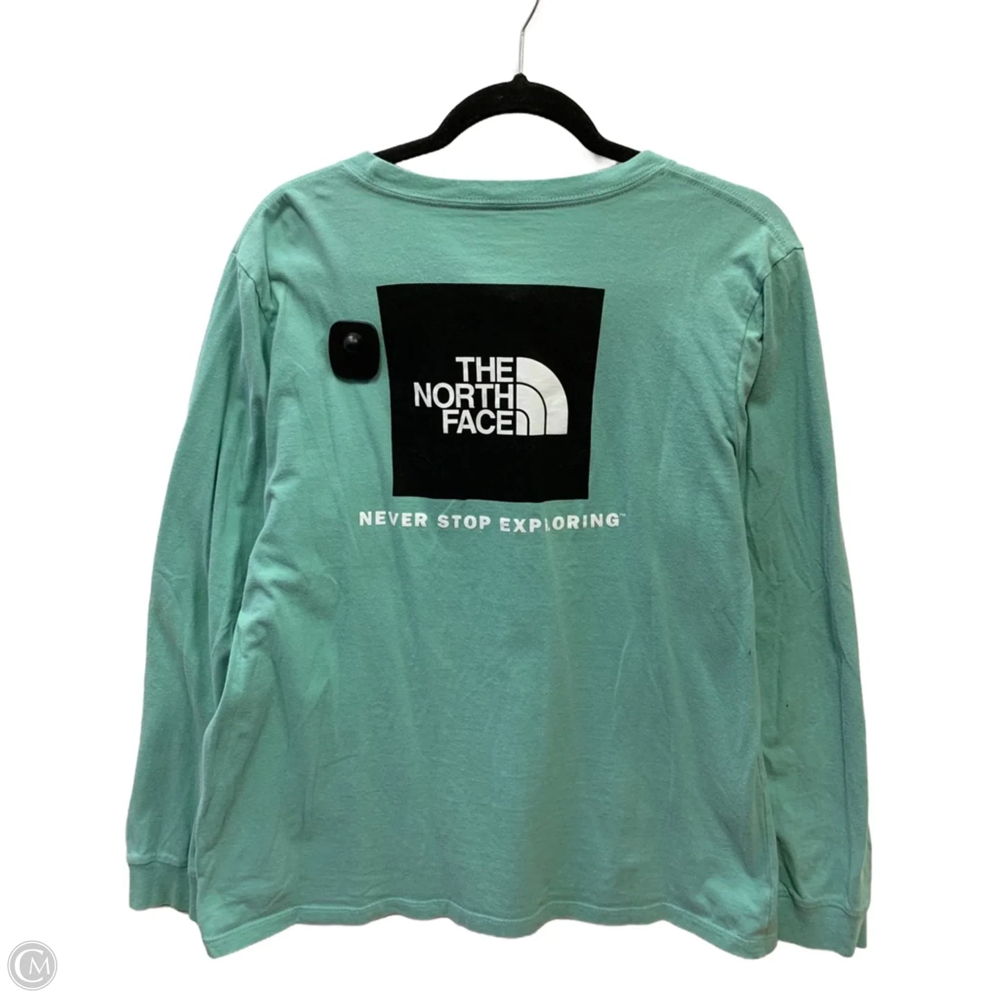 Top Long Sleeve Basic By The North Face In Teal, Size: Xl
