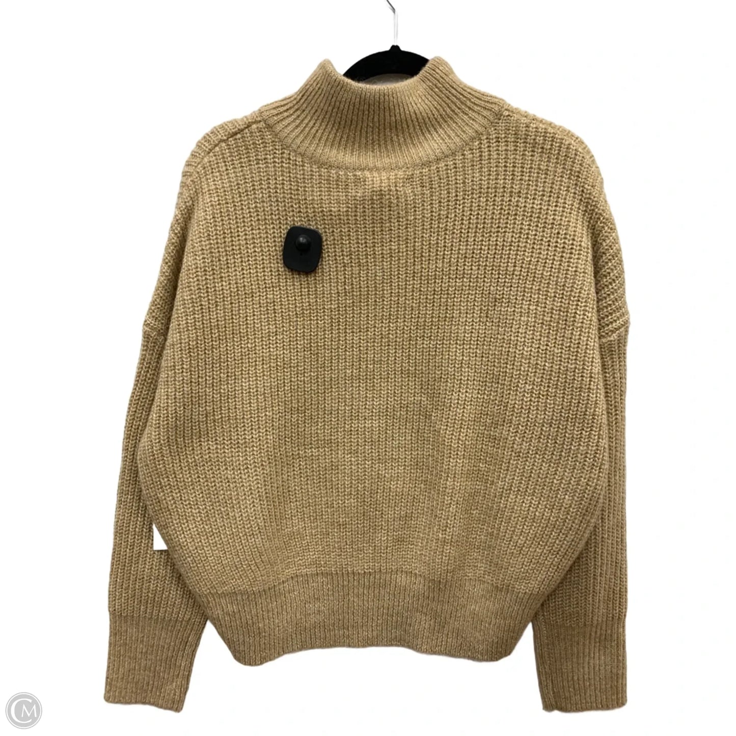 Sweater By Calvin Klein In Tan, Size: M