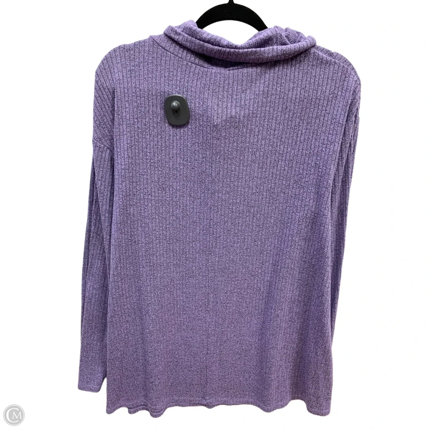 Sweatshirt Collar By Lane Bryant In Purple, Size: 1x