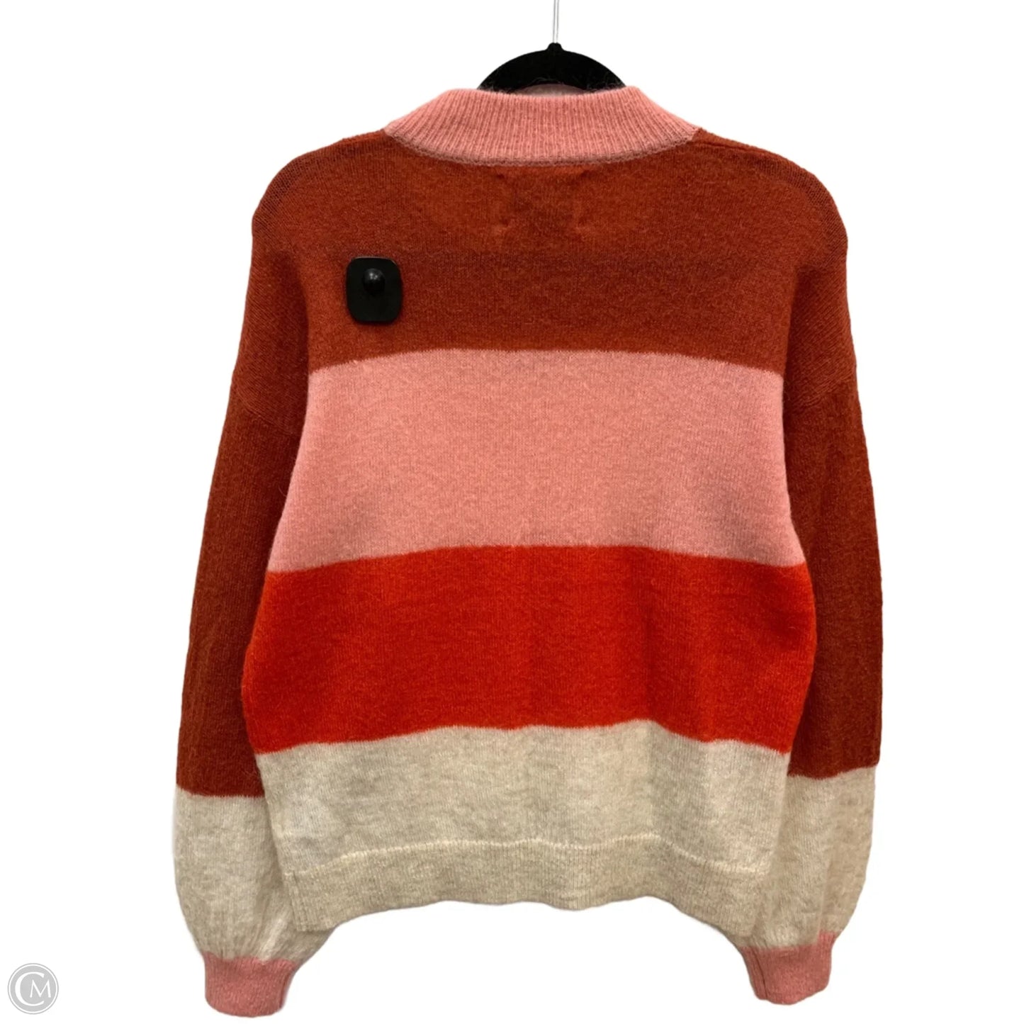 Sweater By Clothes Mentor In Pink & Red, Size: M