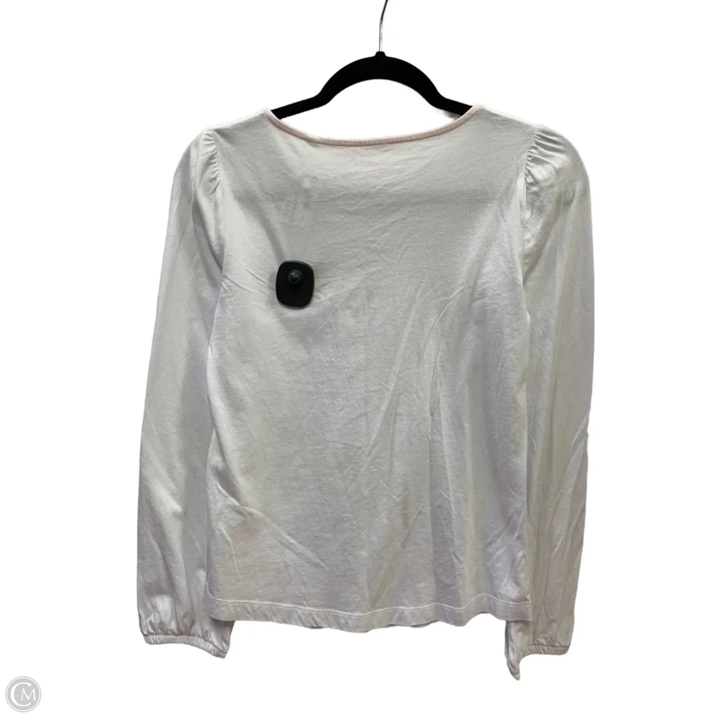 Top Long Sleeve Basic By Boden In White, Size: 6