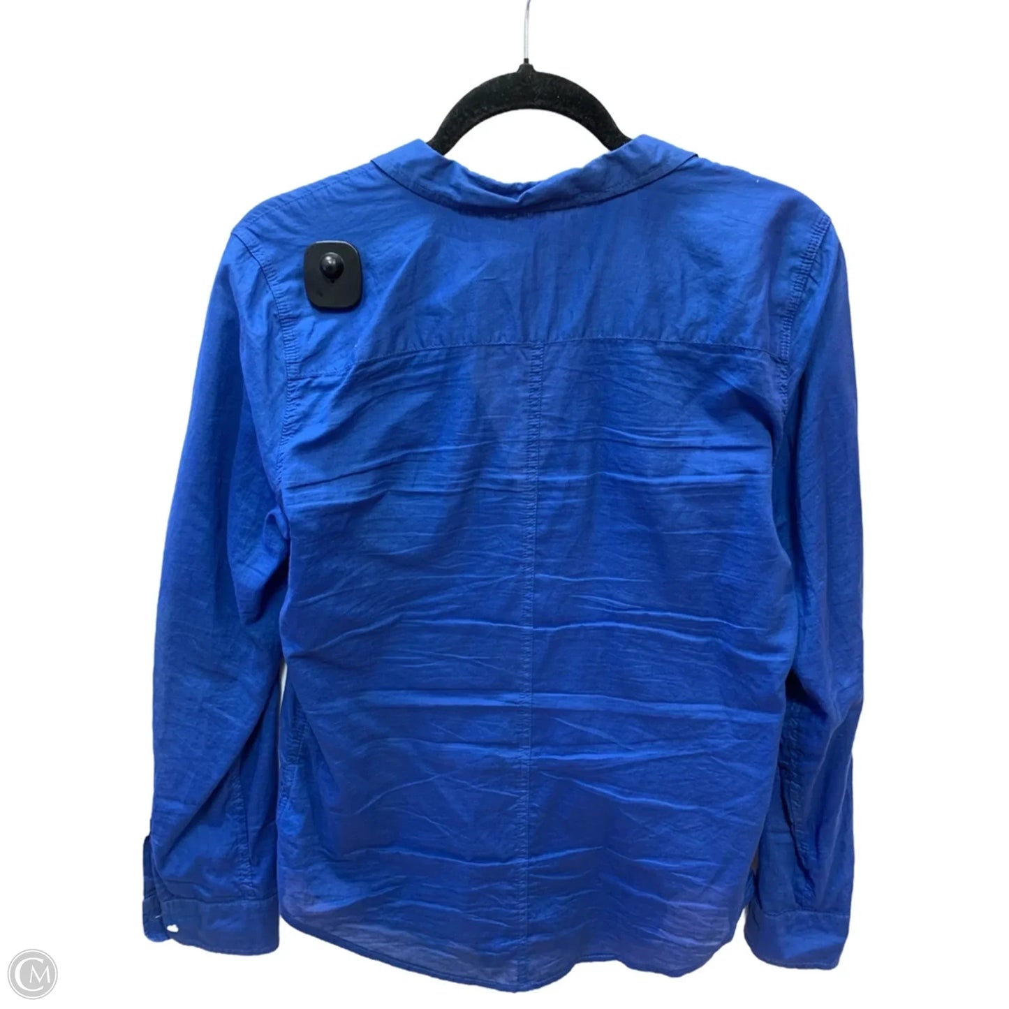 Top Long Sleeve Designer By Lilly Pulitzer In Blue, Size: M