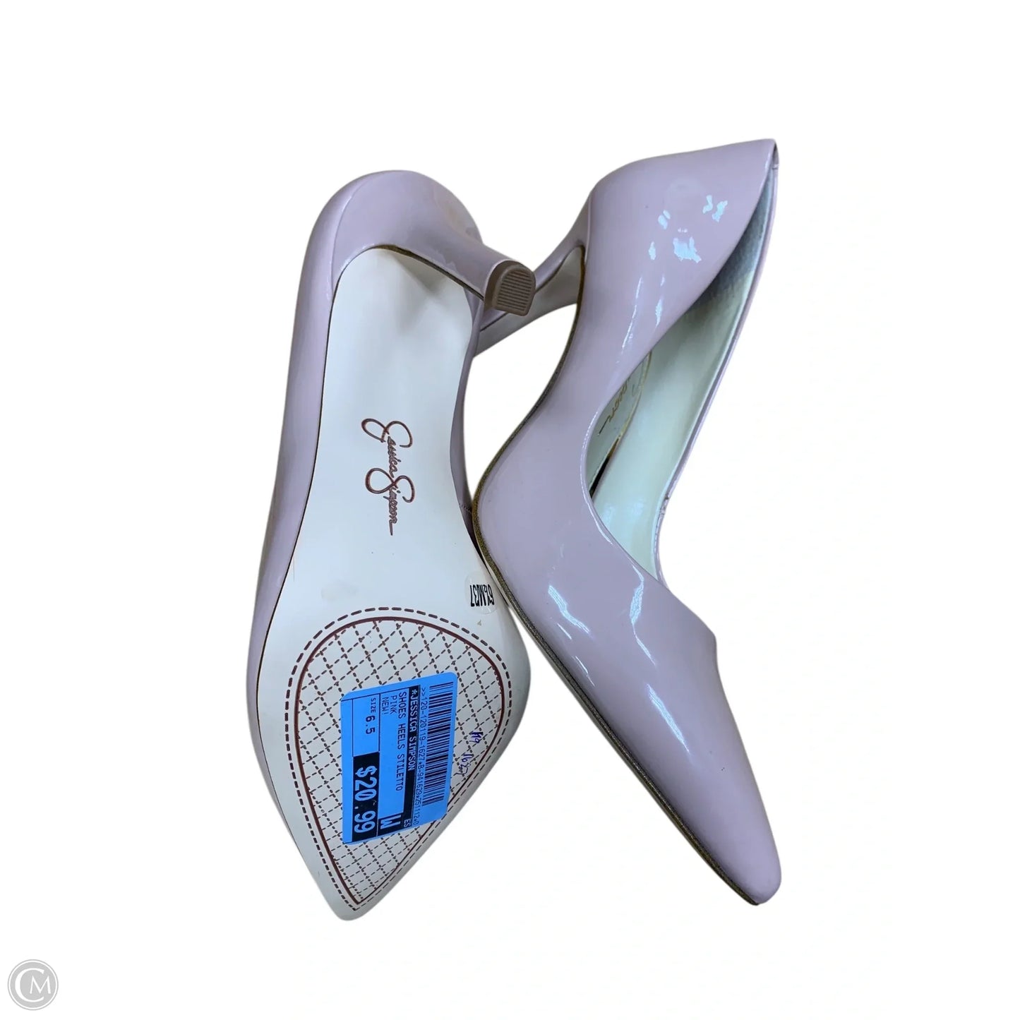 Shoes Heels Stiletto By Jessica Simpson In Pink, Size: 6.5