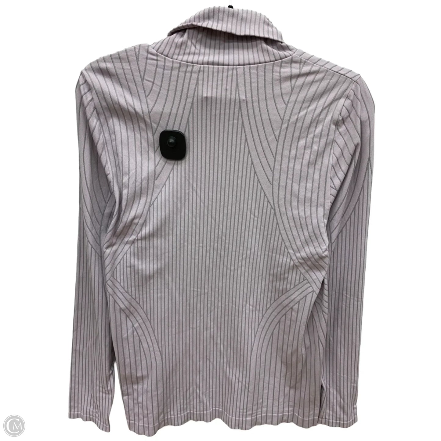 Athletic Top Long Sleeve Collar By Athleta In Purple, Size: Xl