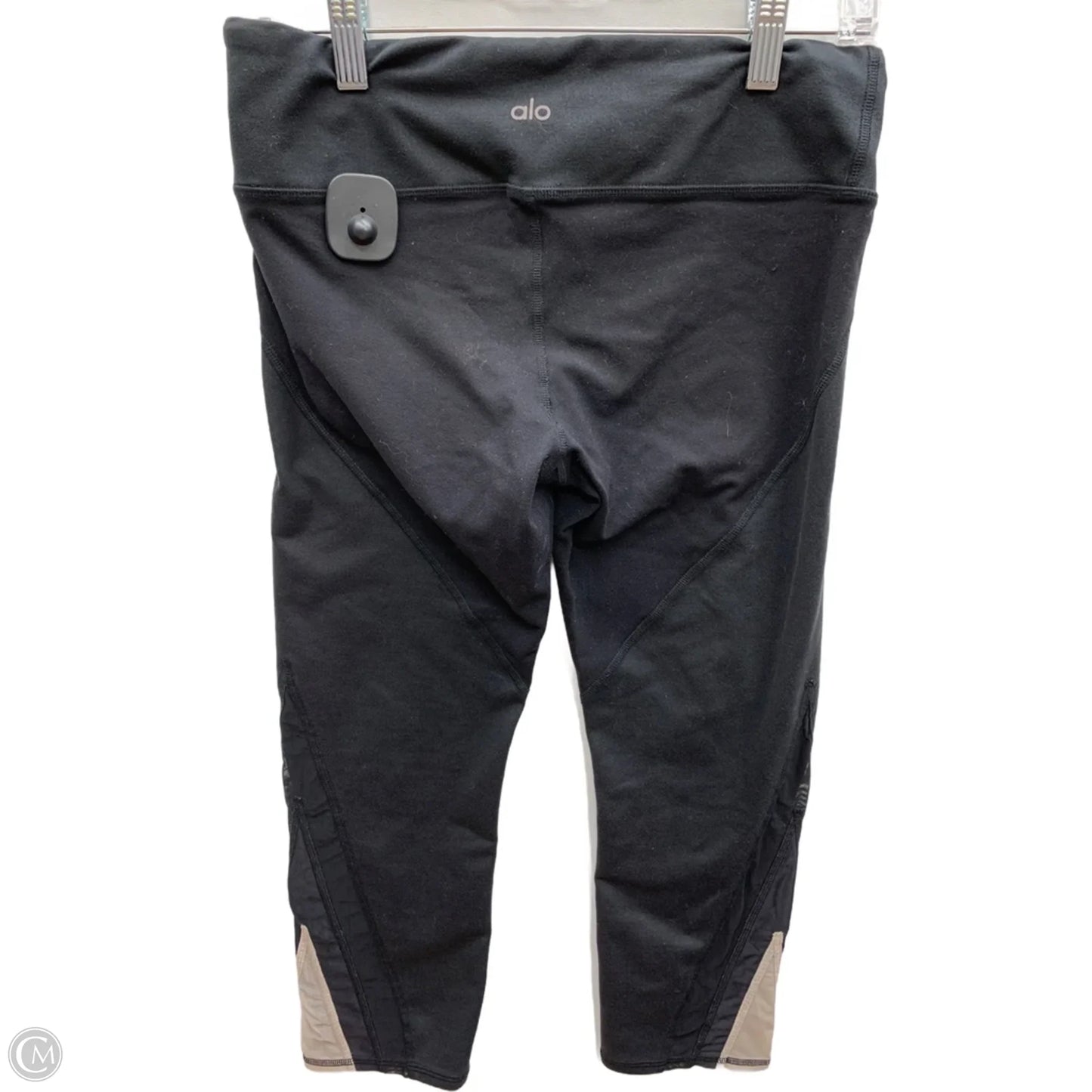 Athletic Leggings Capris By Alo In Black, Size: M