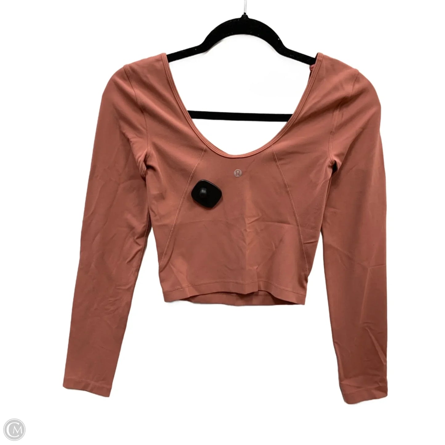 Top Long Sleeve By Lululemon In Pink, Size: 2