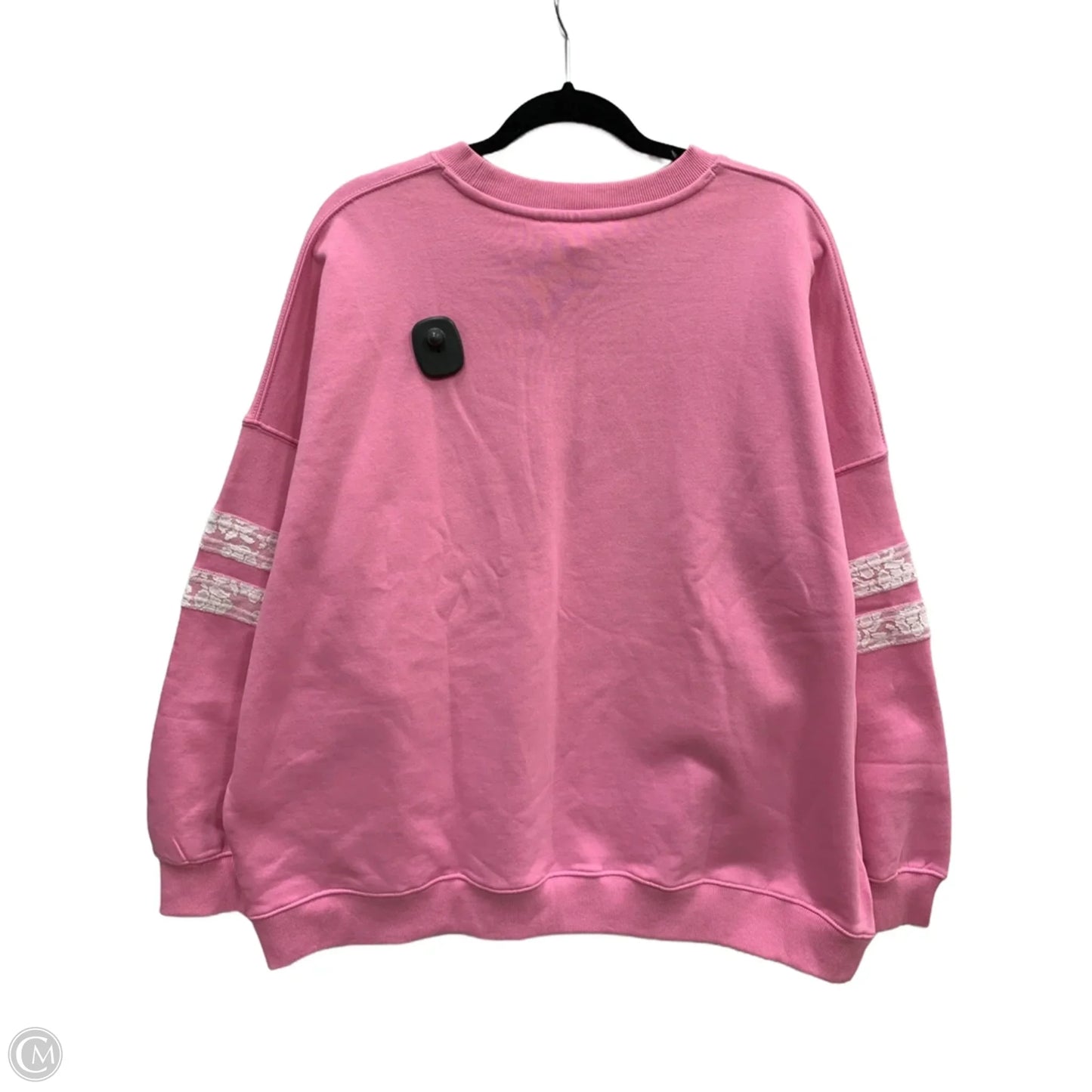 Sweatshirt Crewneck By Anthropologie In Pink, Size: Xl
