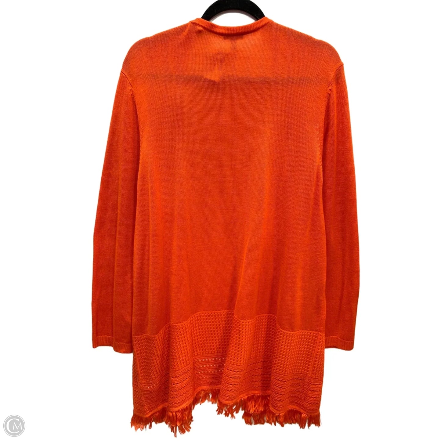Cardigan By Talbots In Orange, Size: 2x