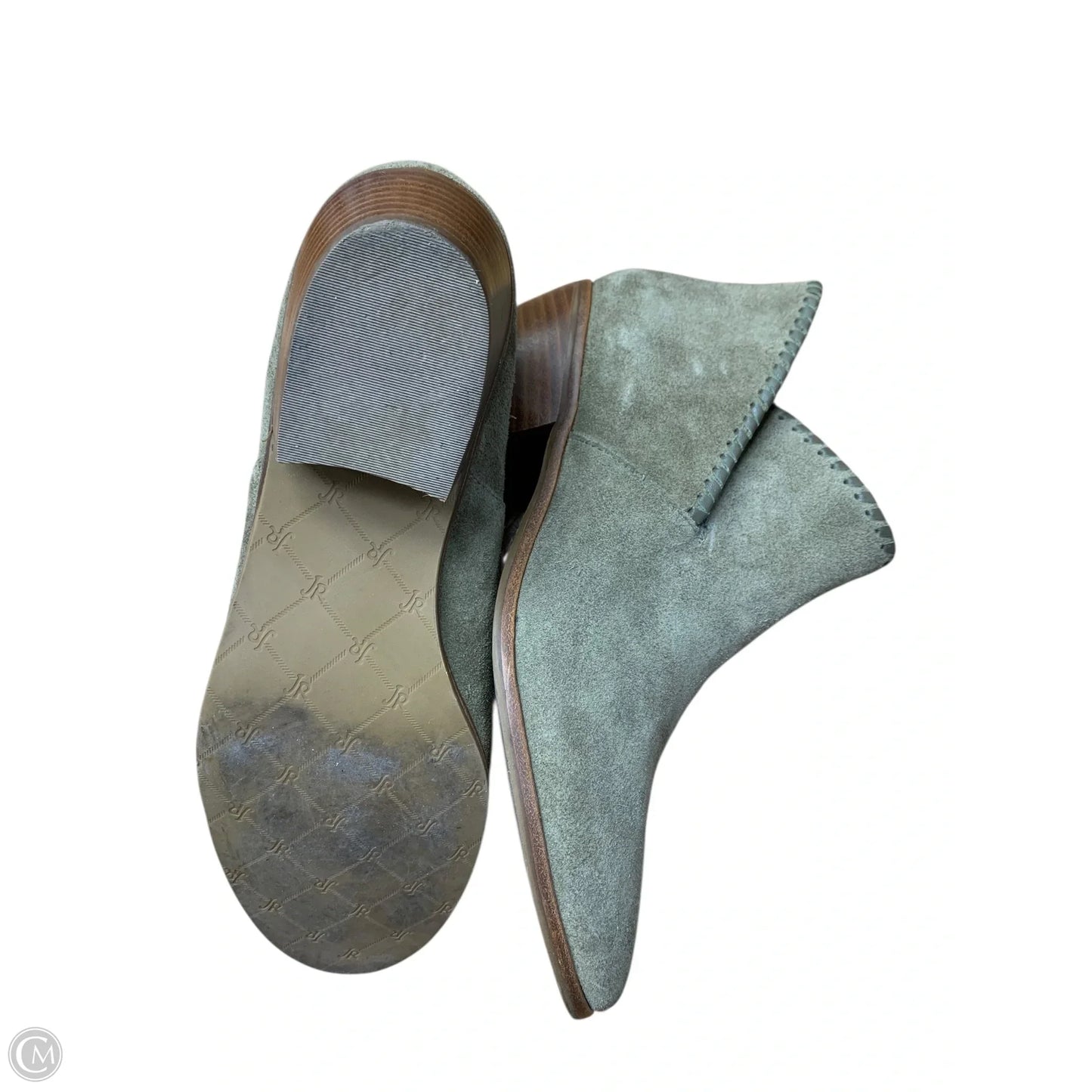 Boots Ankle Heels By Jack Rogers In Green, Size: 10