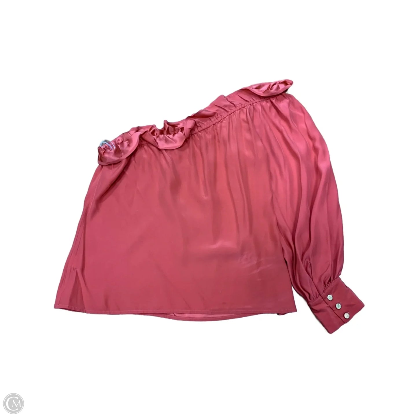 Top Long Sleeve By Clothes Mentor In Pink, Size: L