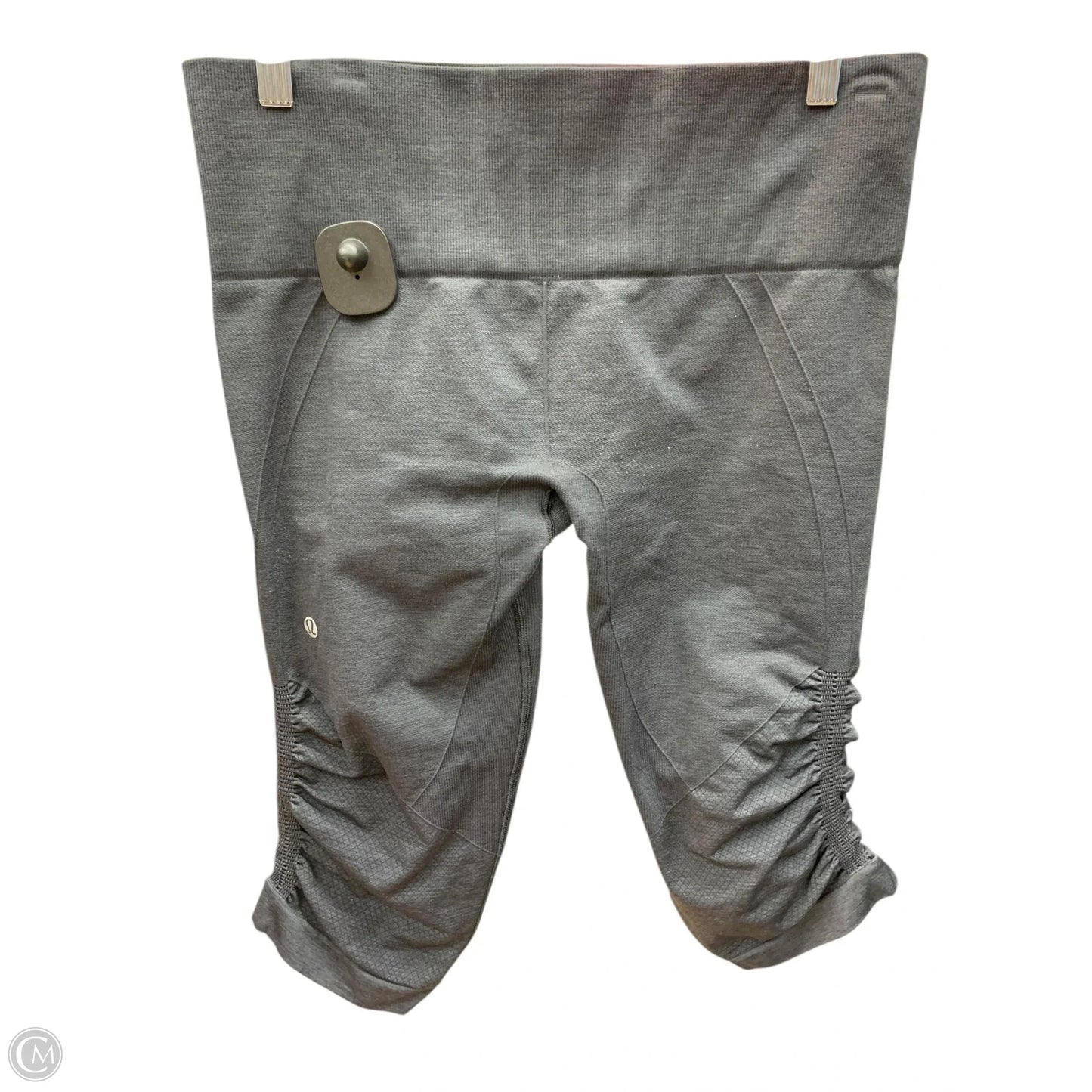 Athletic Leggings By Lululemon In Grey, Size: 10