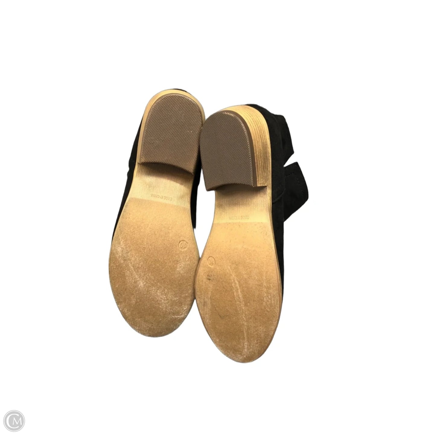 Boots Ankle Flats By Clothes Mentor In Brown, Size: 10
