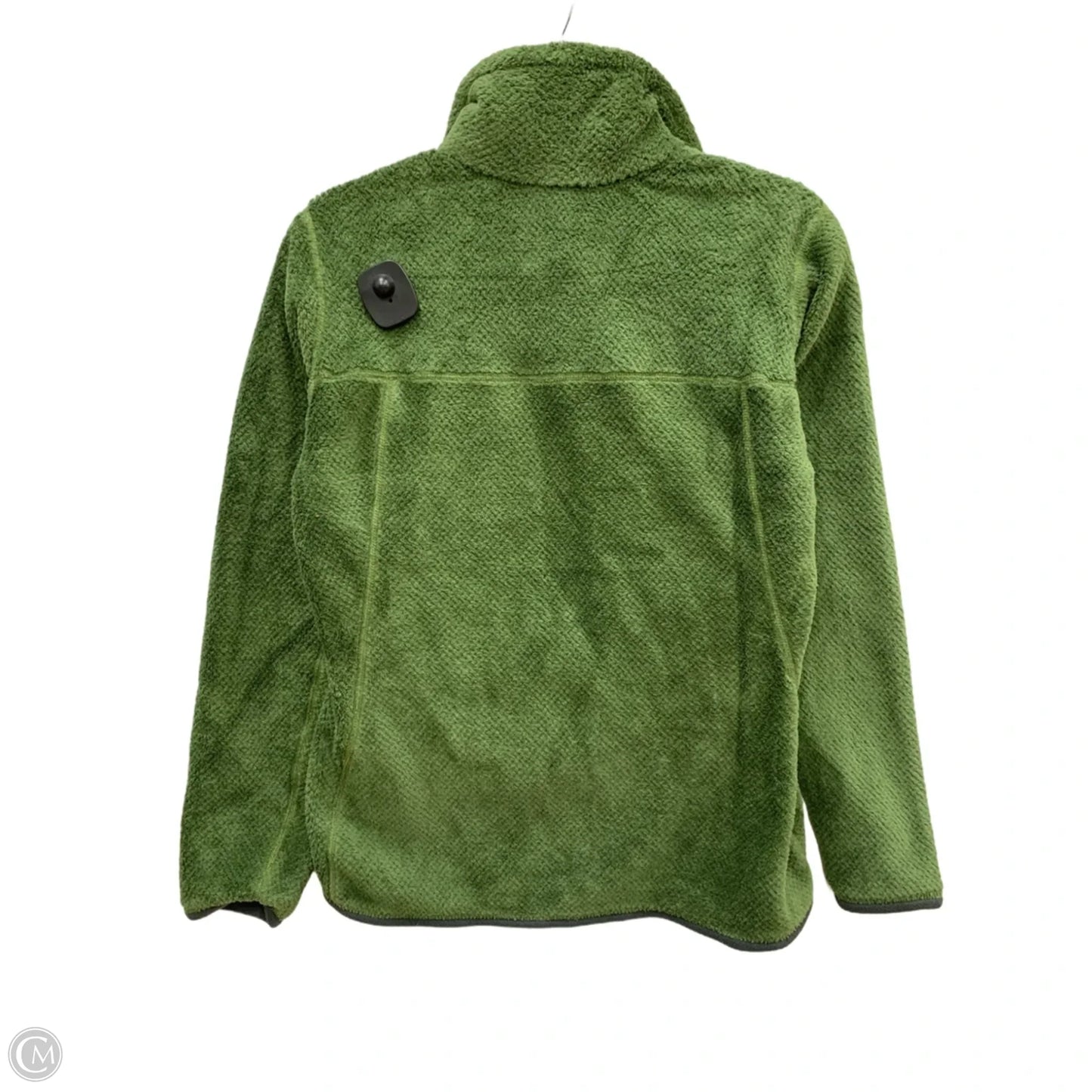 Sweatshirt Collar By Patagonia In Green, Size: M