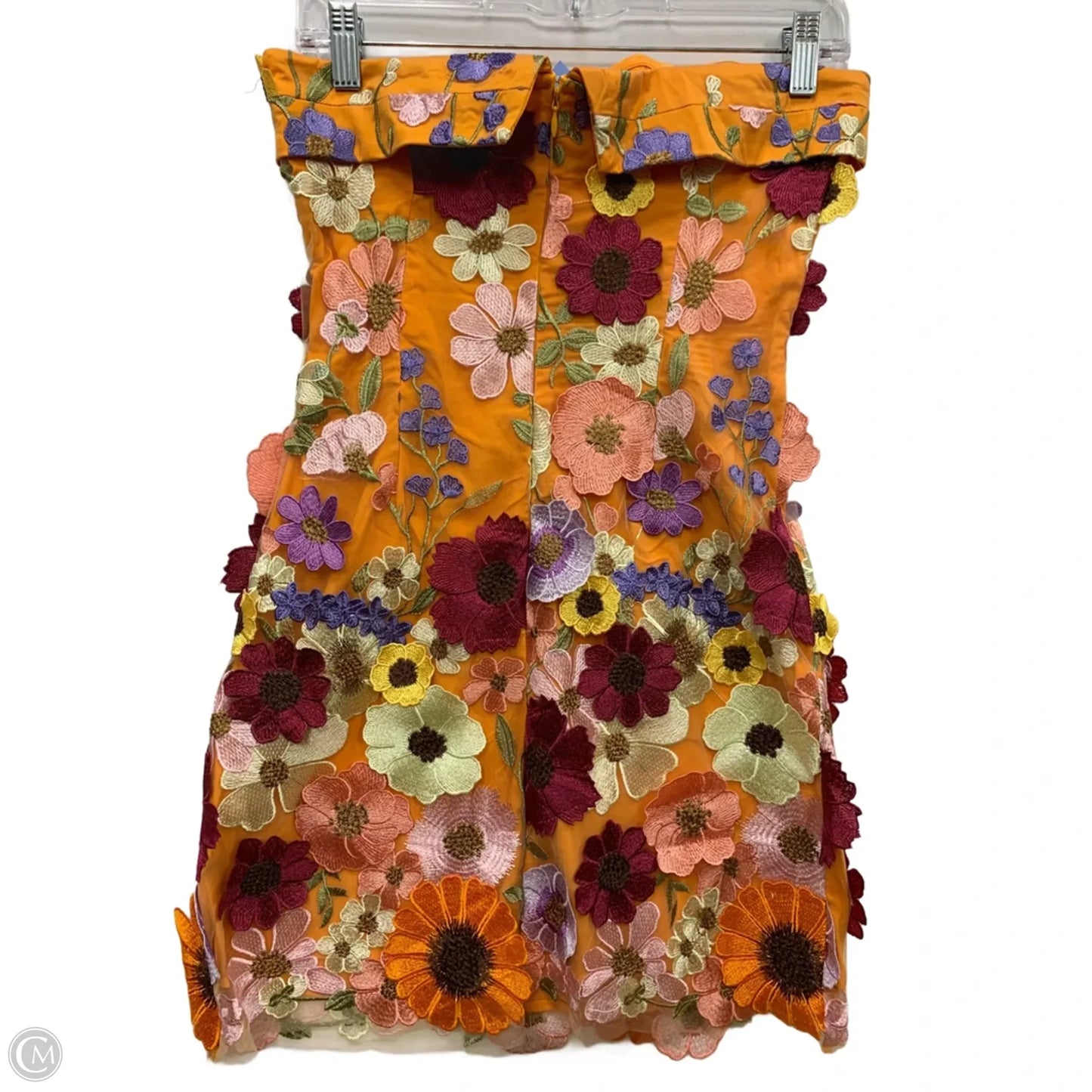 Dress Party Short By Clothes Mentor In Orange, Size: 6