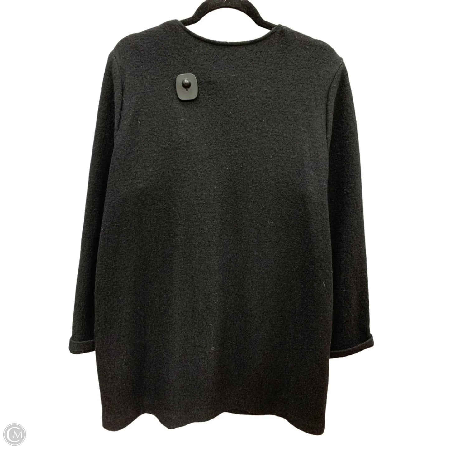 Coat Peacoat By Pure Jill In Black, Size: L