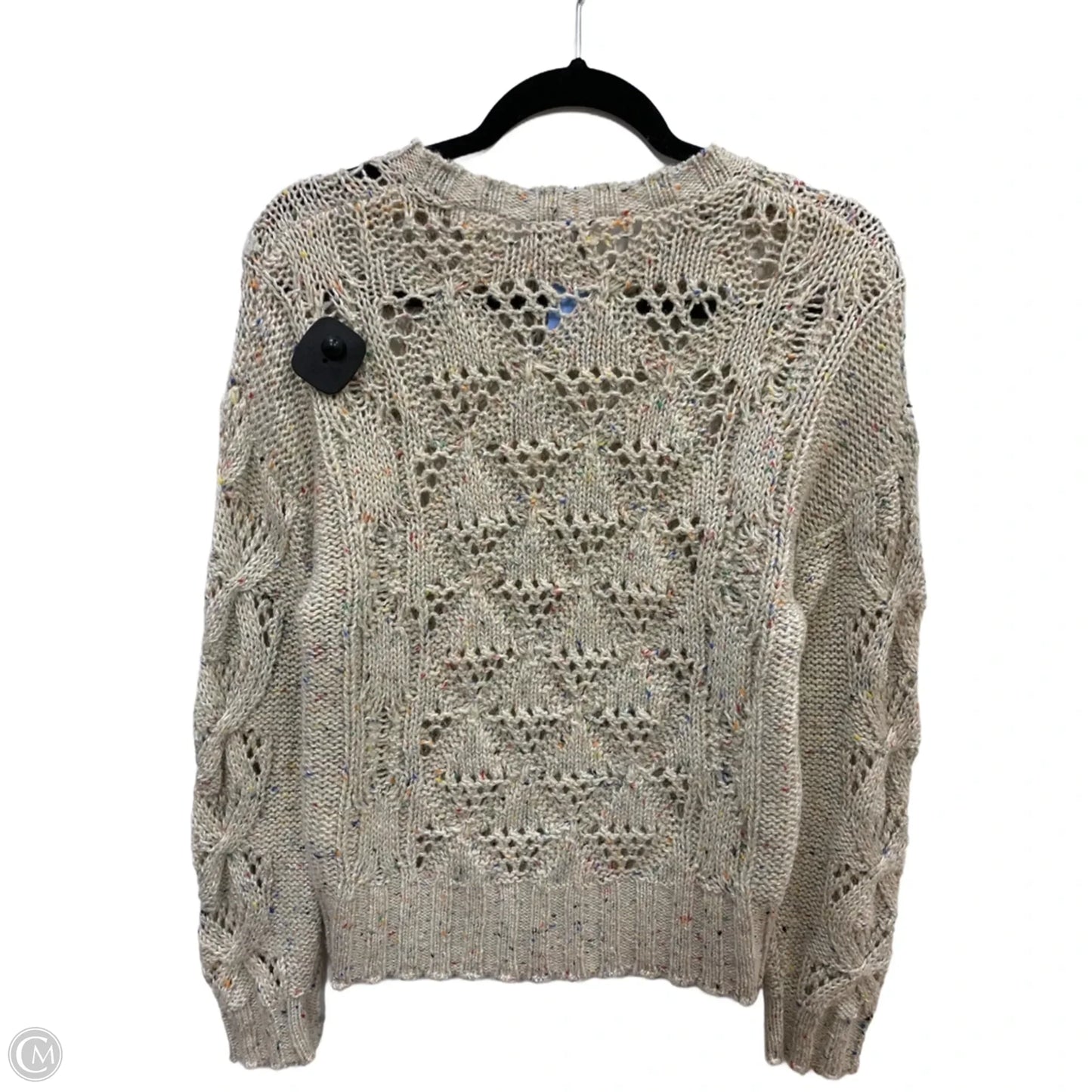 Sweater By Lucky Brand In Tan, Size: S