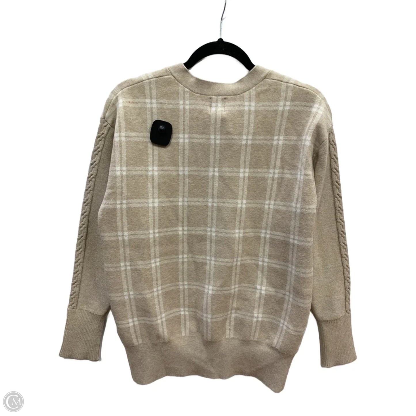 Sweater Cardigan By Joie In Tan, Size: S