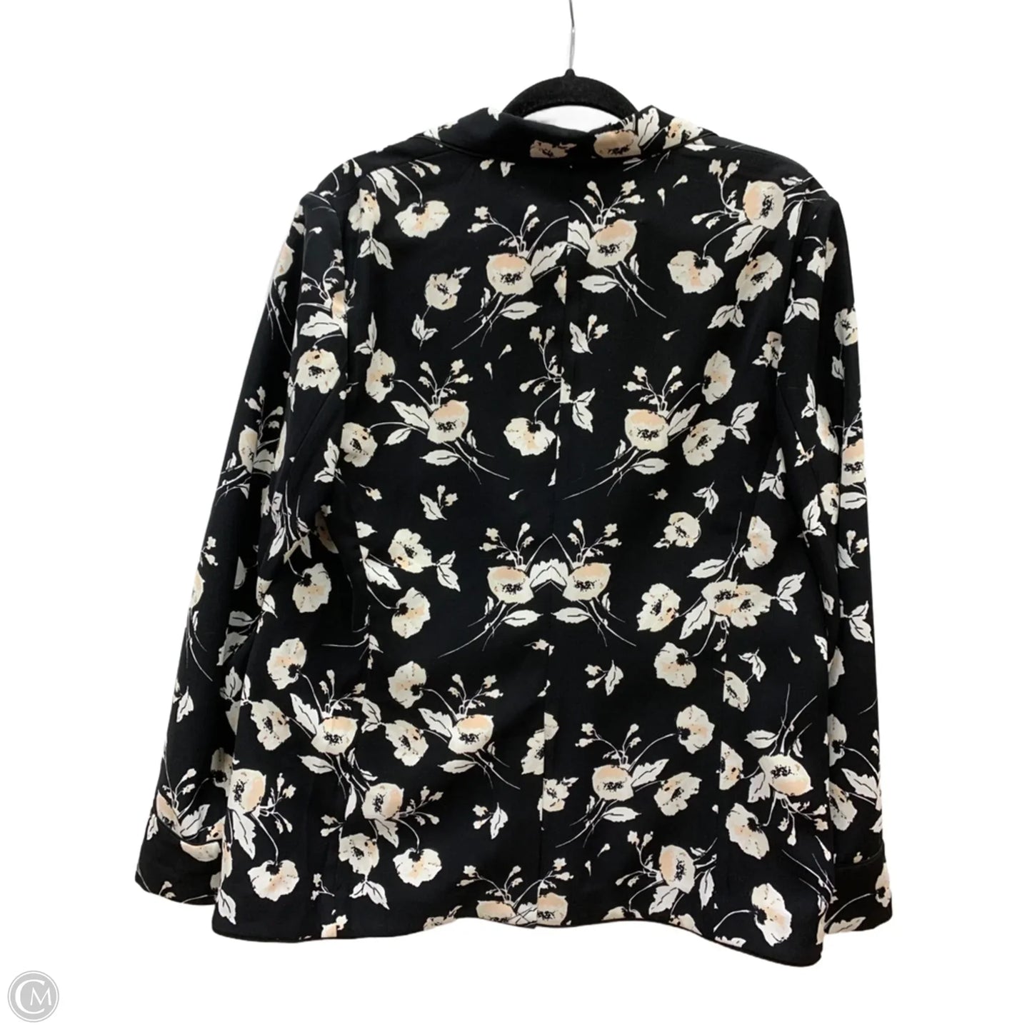 Blazer By Lauren By Ralph Lauren In Black, Size: 14