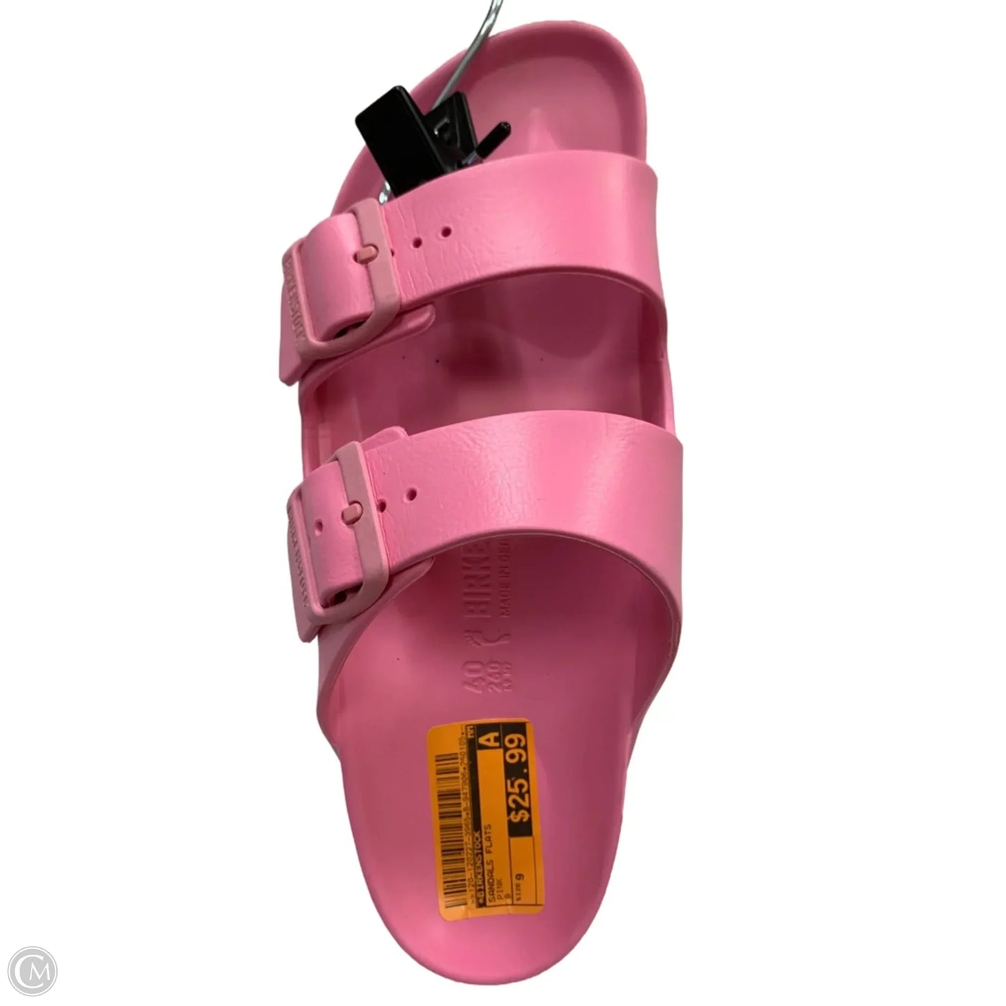 Sandals Flats By Birkenstock In Pink, Size: 9