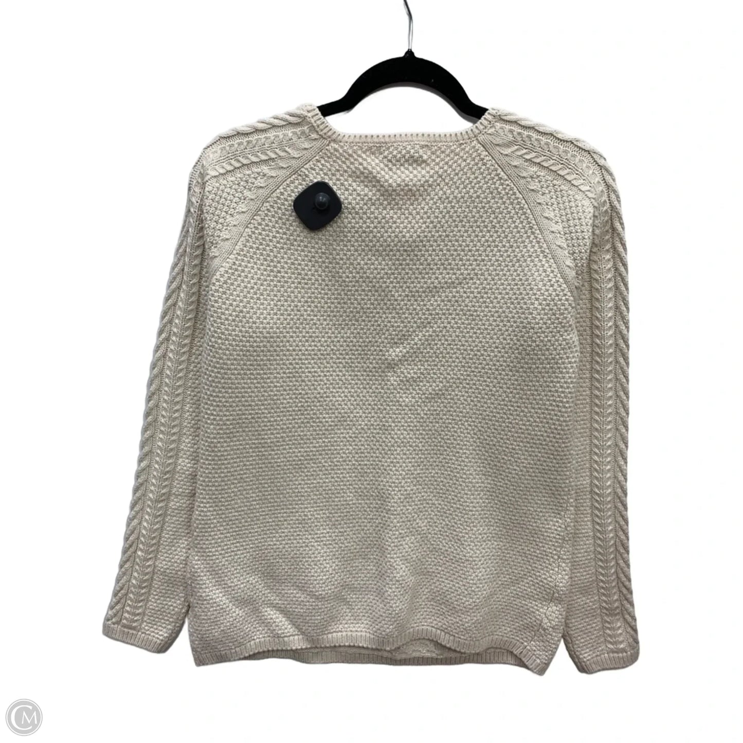 Sweater By Orvis In Cream, Size: S