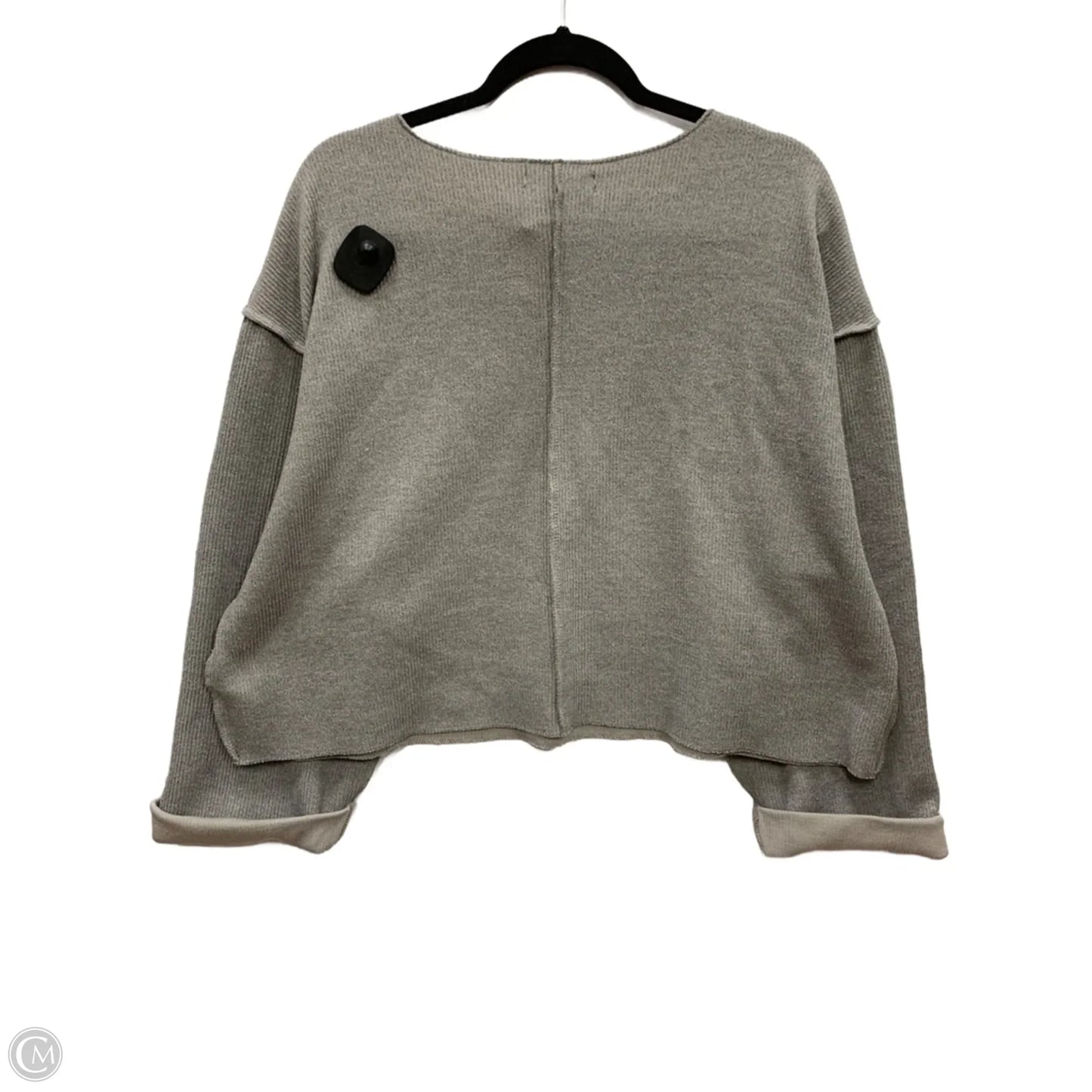 Top Long Sleeve By Urban Outfitters In Grey, Size: M