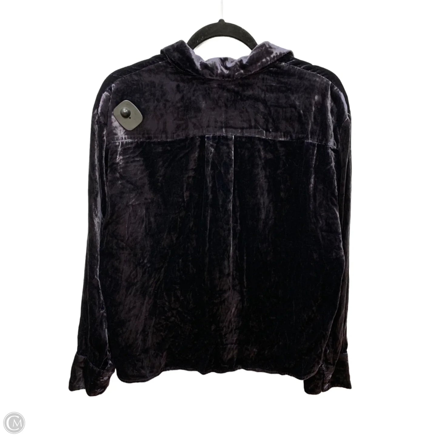 Blouse Long Sleeve By Talbots In Purple, Size: M