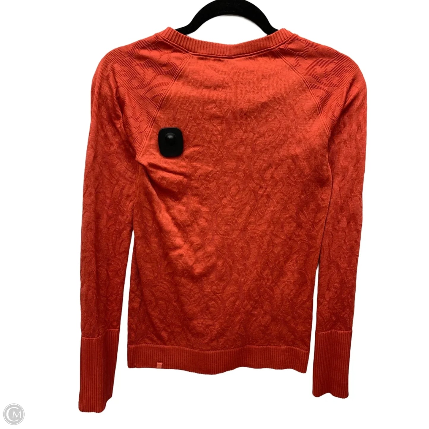 Athletic Top Long Sleeve Crewneck By Lululemon In Red, Size: S