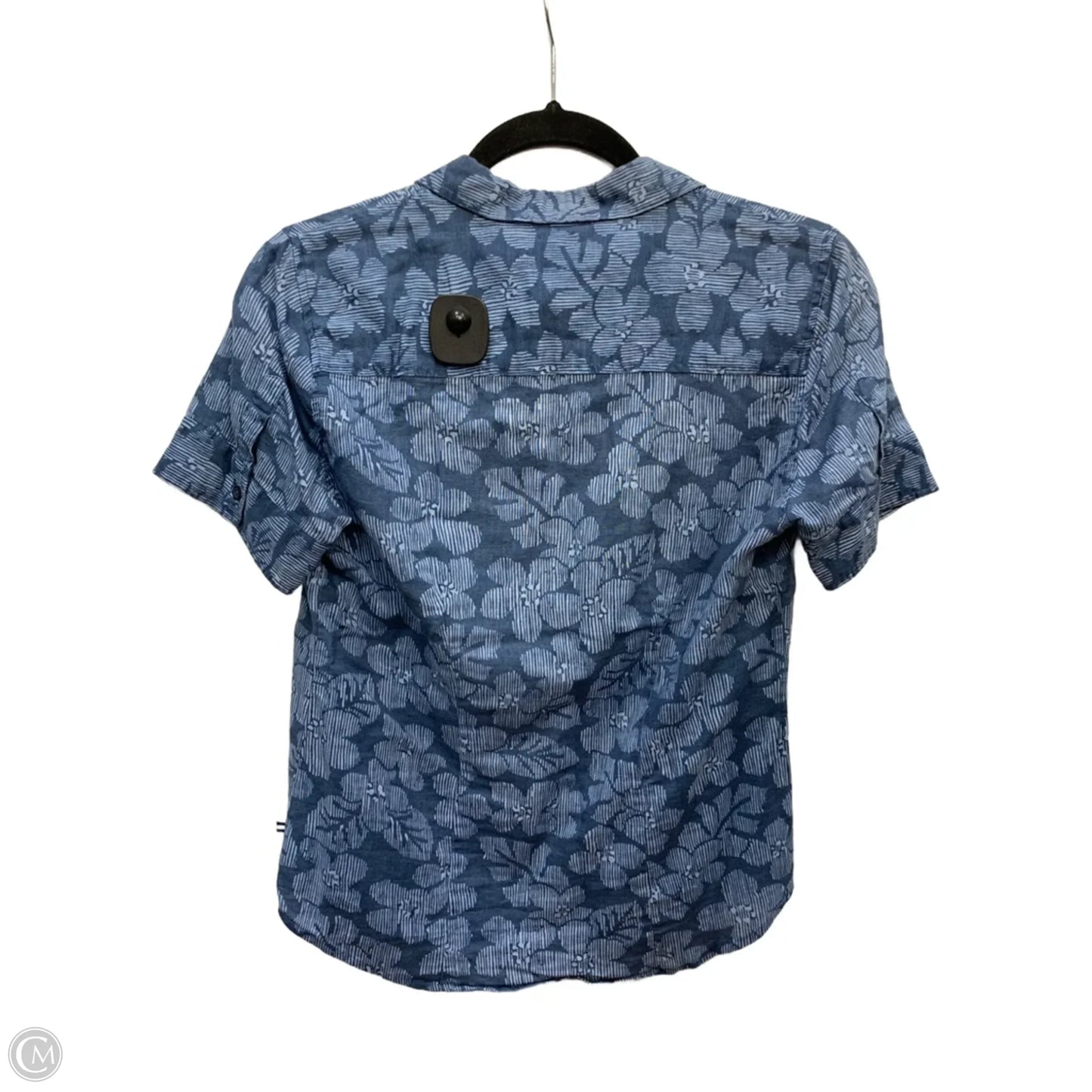 Top Short Sleeve By Izod In Blue, Size: Sp