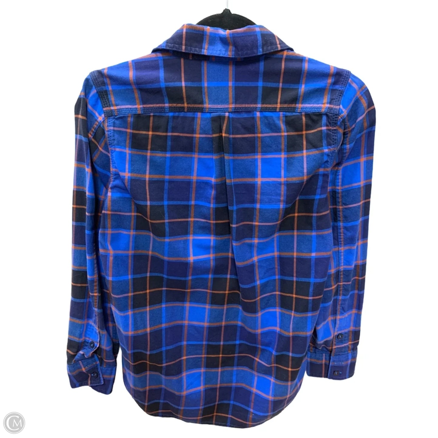 Top Long Sleeve By Patagonia In Plaid Pattern, Size: 2