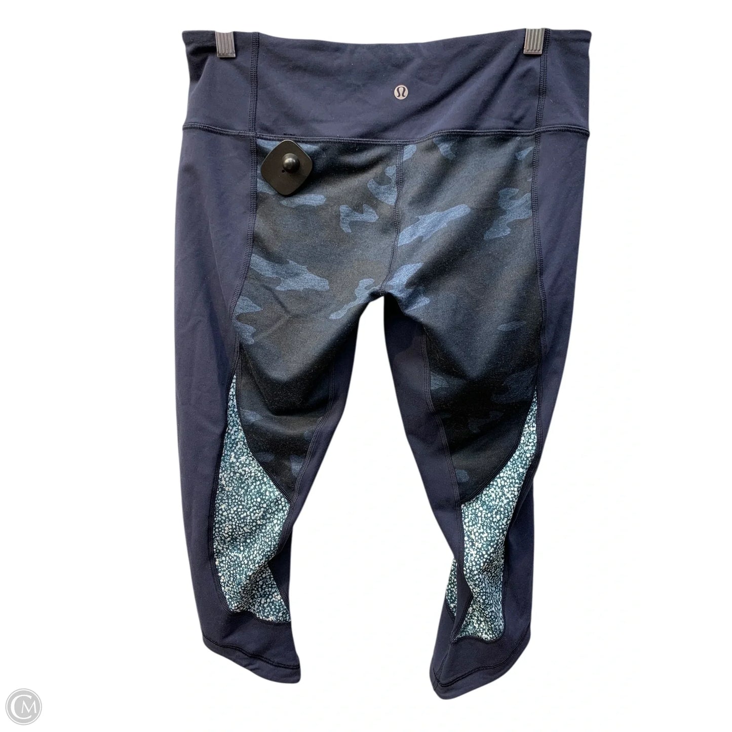 Athletic Leggings Capris By Lululemon In Navy, Size: 10