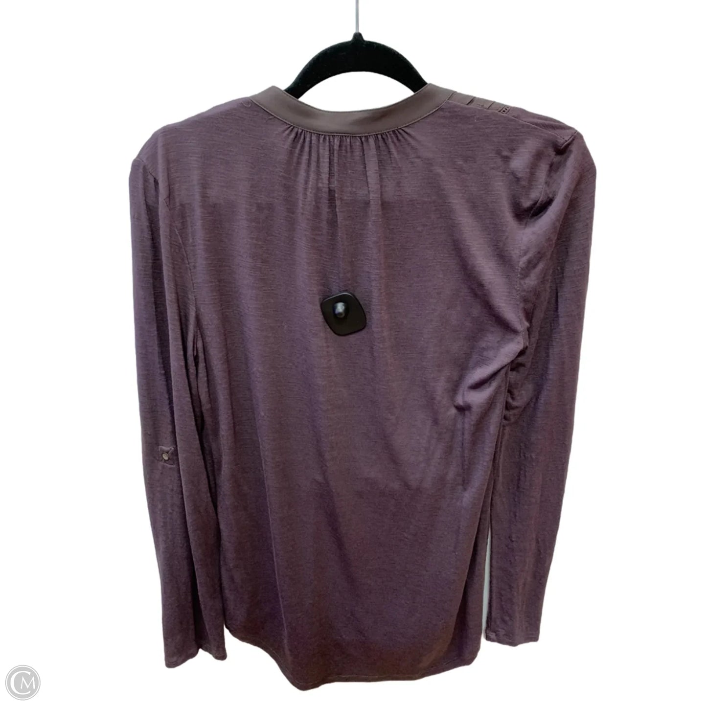 Top Long Sleeve By Dolan Left Coast In Purple, Size: Xs