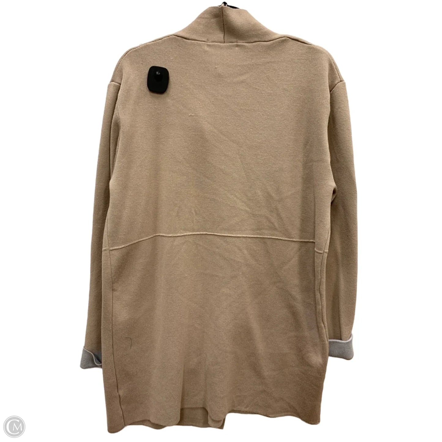 Cardigan By Fabrik In Tan, Size: L